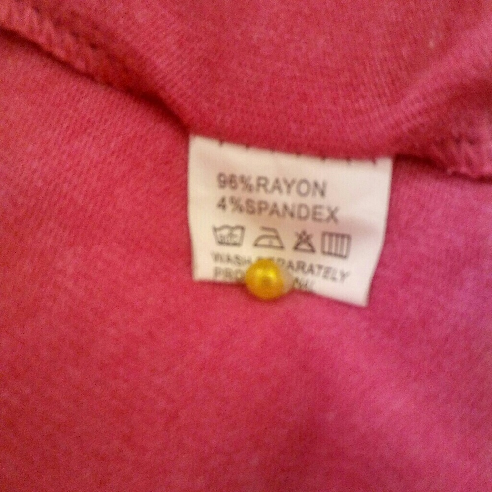New Raspberry Sequin Cardigan - Picture 5 of 8